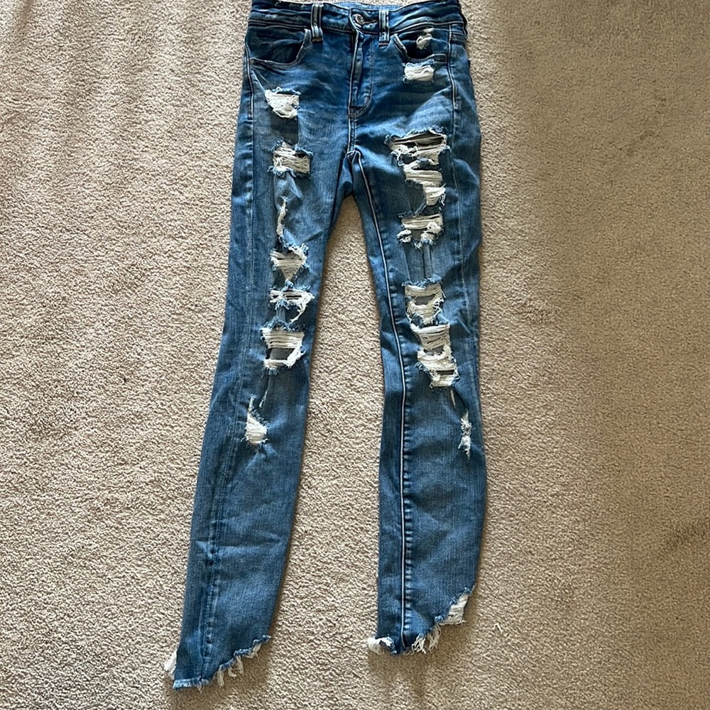American eagle size 2 stretch skinny jeans